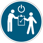 Holen Sie eine Genehmigung ein, bevor Sie Sicherheitseinrichtungen außer Kraft setzen oder deaktivieren