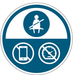 Befolgen Sie die Regeln für sicheres Fahren